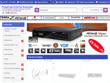 Tablet Screenshot of antennacentrum.hu